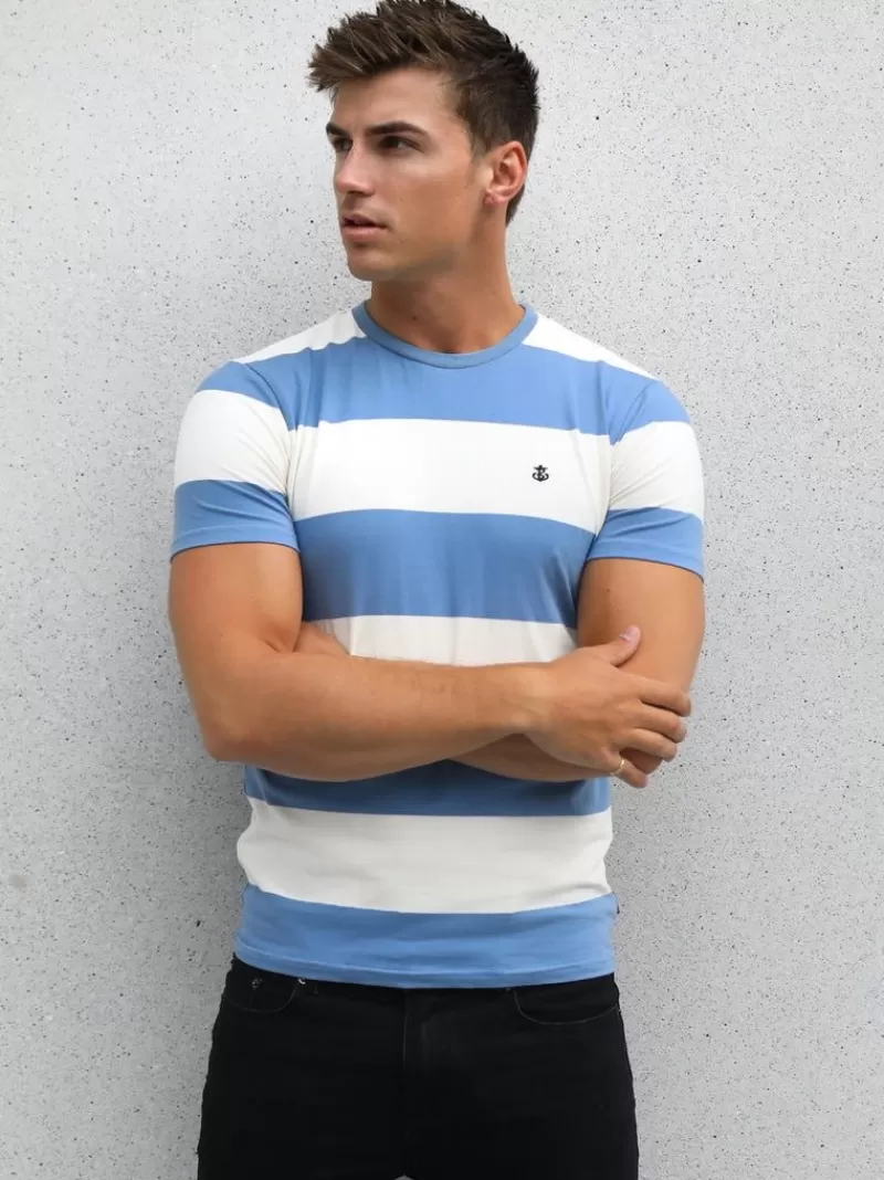 Alassio Stripe T-Shirt*Blakely Clothing Online