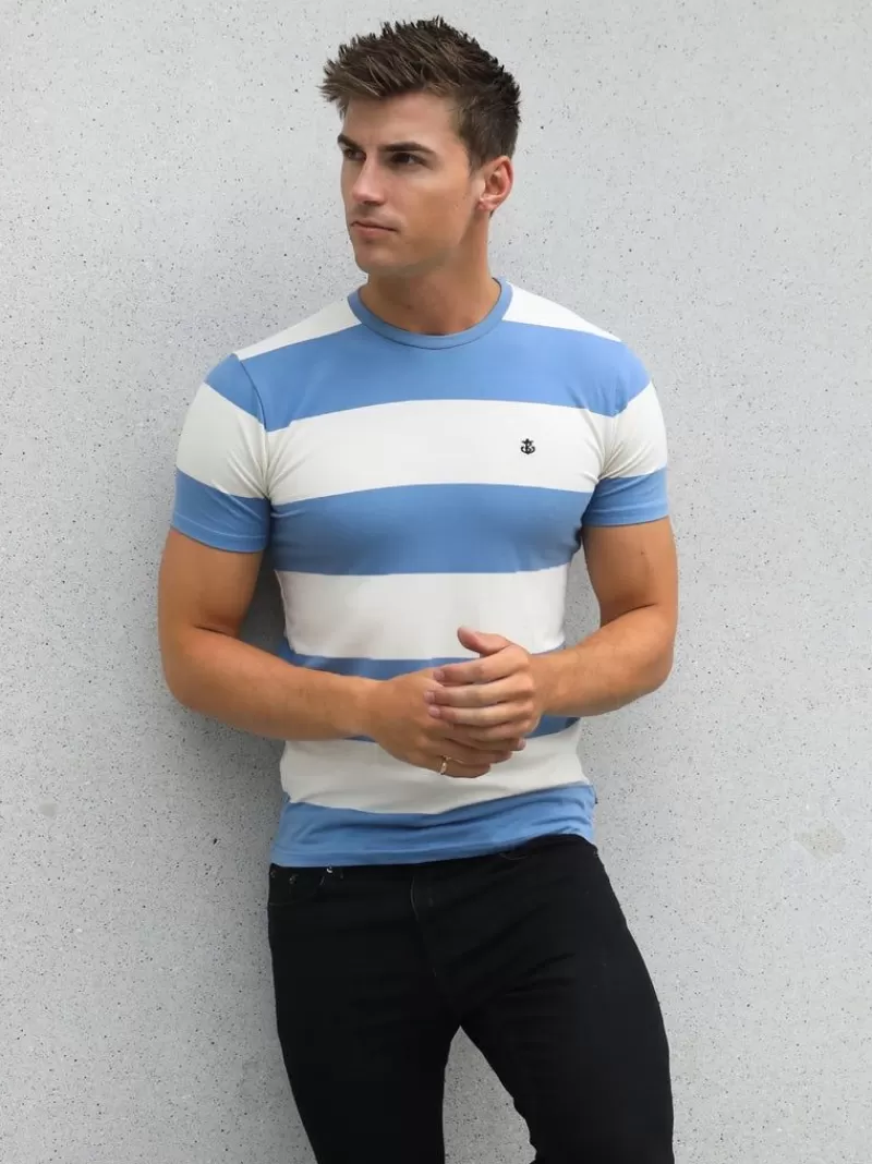 Alassio Stripe T-Shirt*Blakely Clothing Online