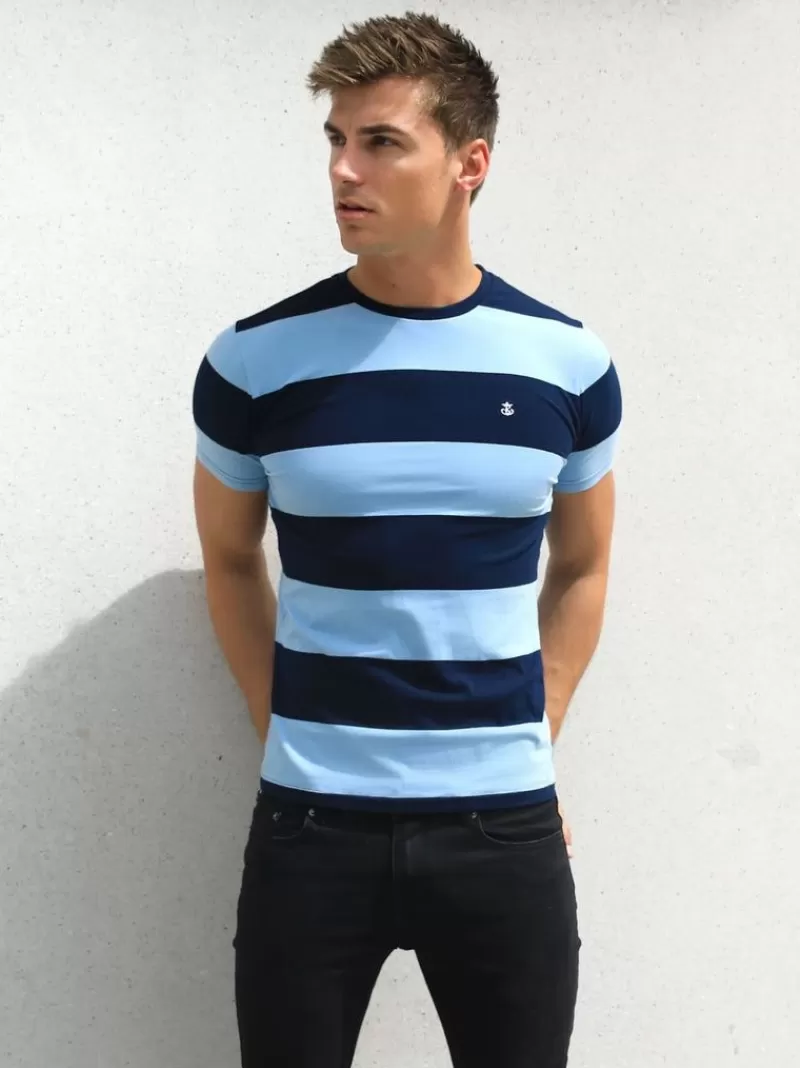 Alassio Stripe T-Shirt*Blakely Clothing Clearance