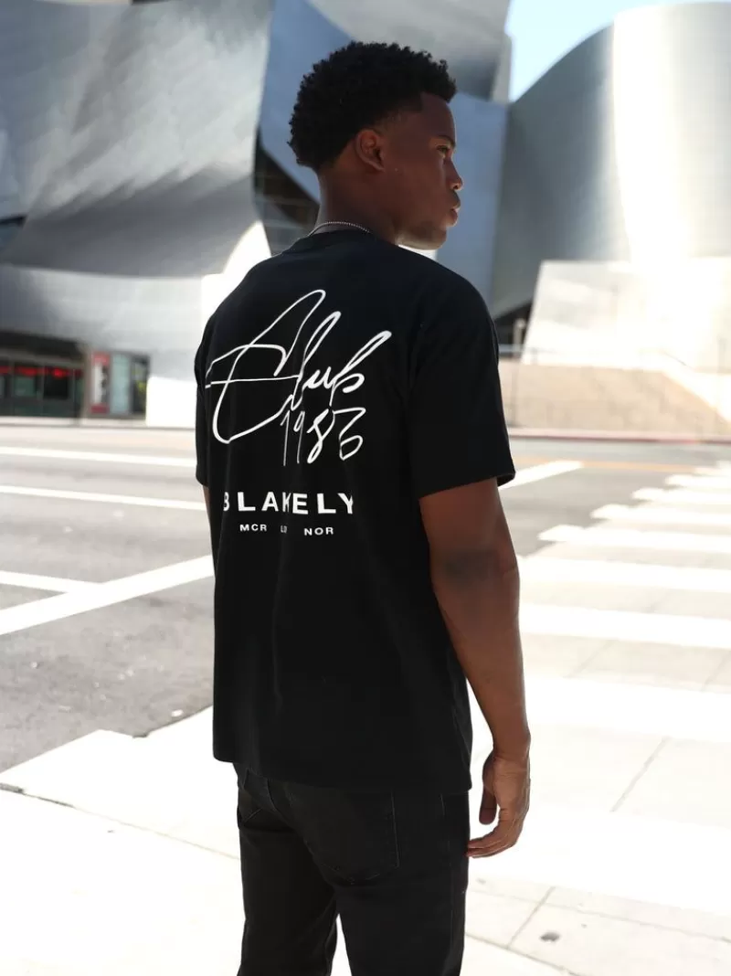 Club Relaxed T-Shirt*Blakely Clothing Fashion