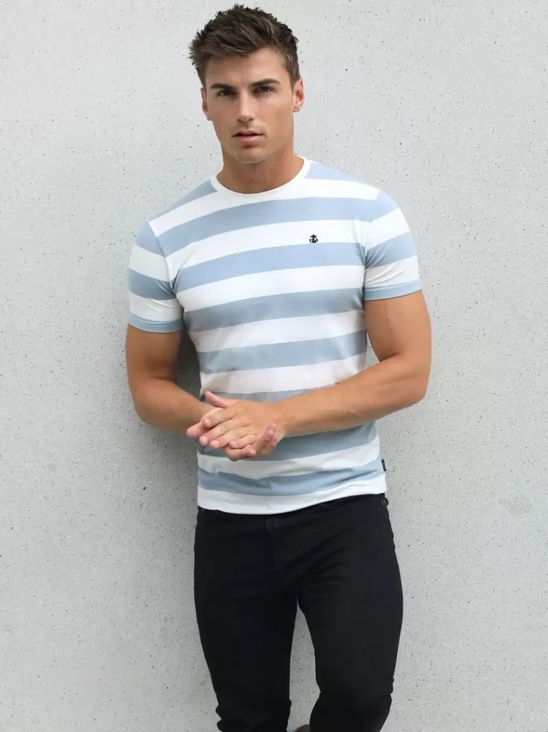 Loano Stripe T-Shirt*Blakely Clothing Clearance