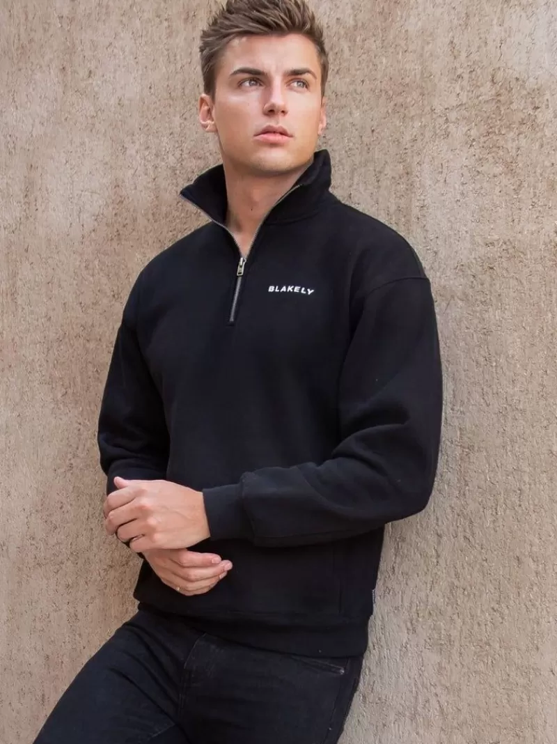 Marlow 1/4 Zip Jumper*Blakely Clothing Hot