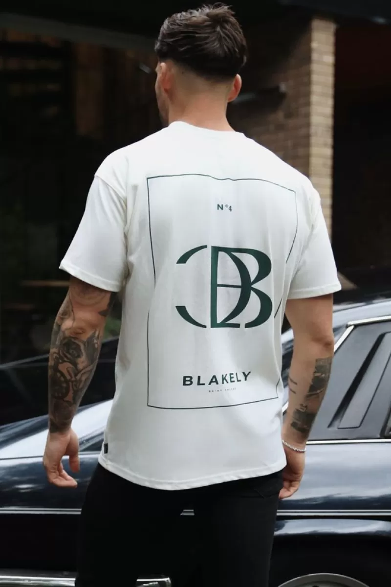 Riviera Initial Relaxed T-Shirt*Blakely Clothing Outlet