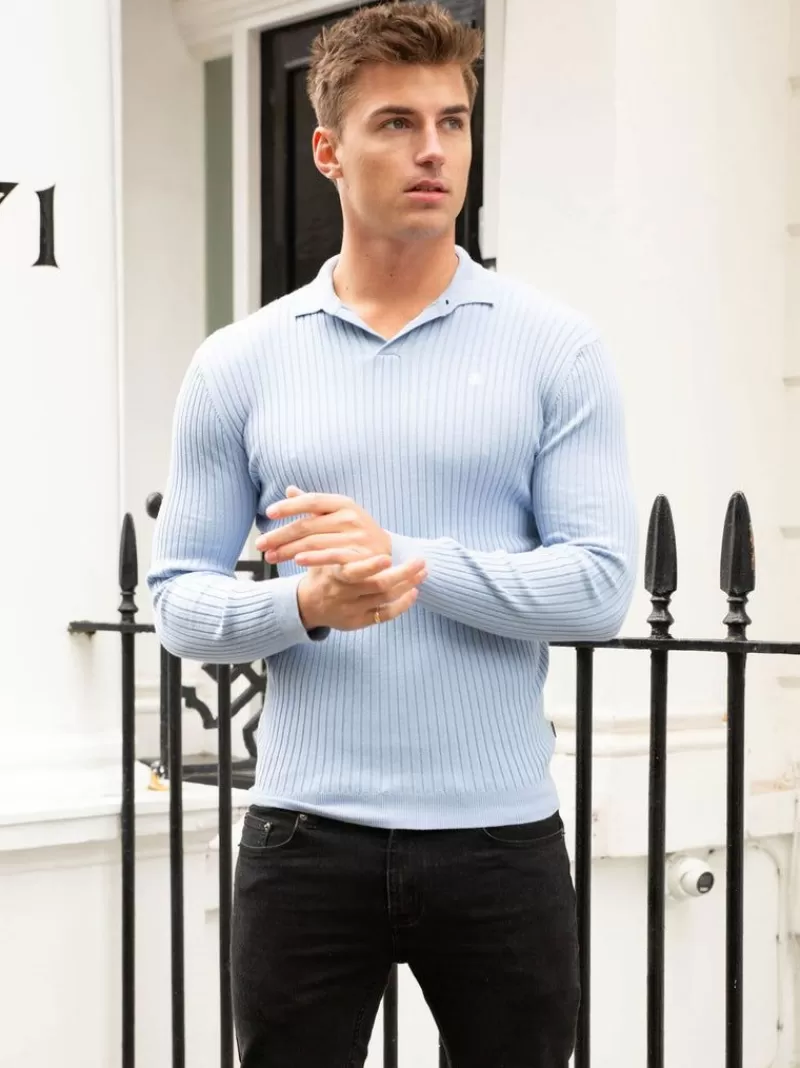 Salisbury Ribbed Polo*Blakely Clothing New