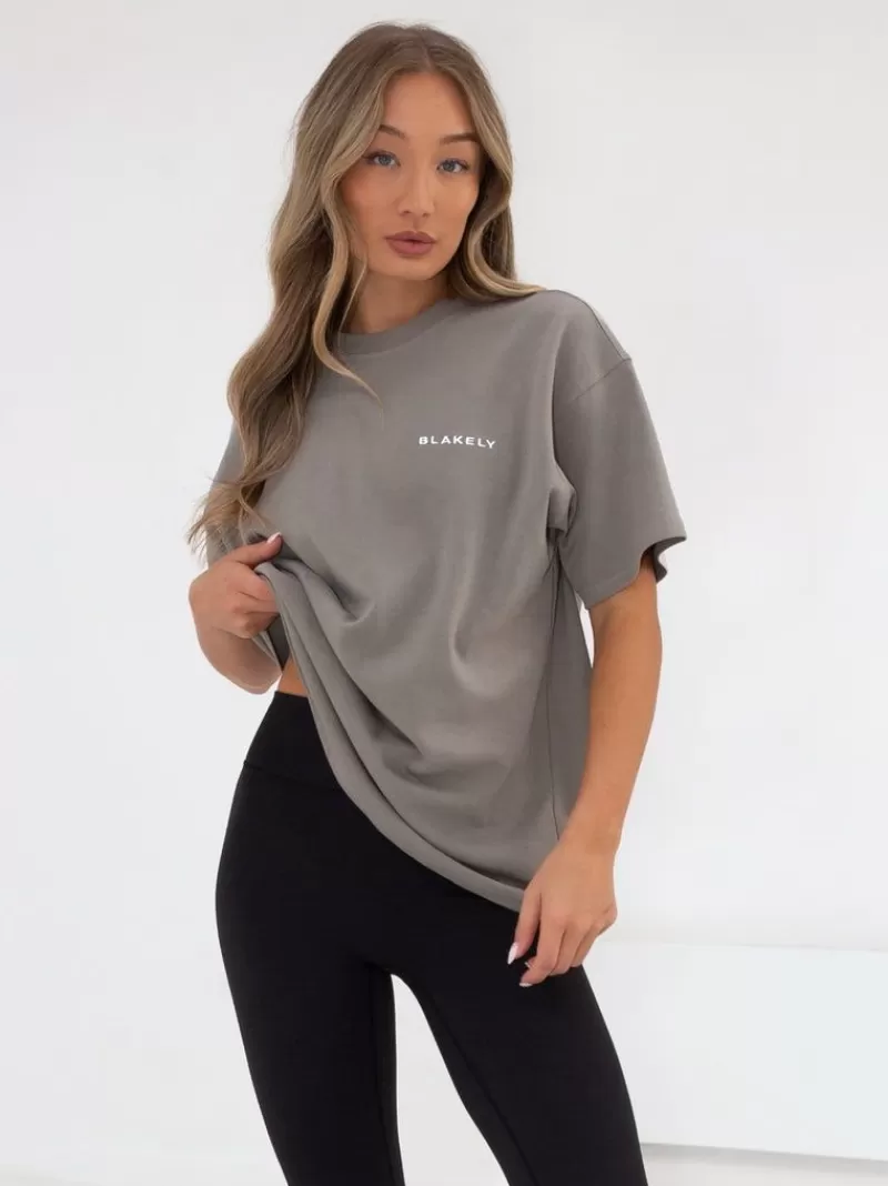 Series Oversized T-Shirt*Blakely Clothing Outlet