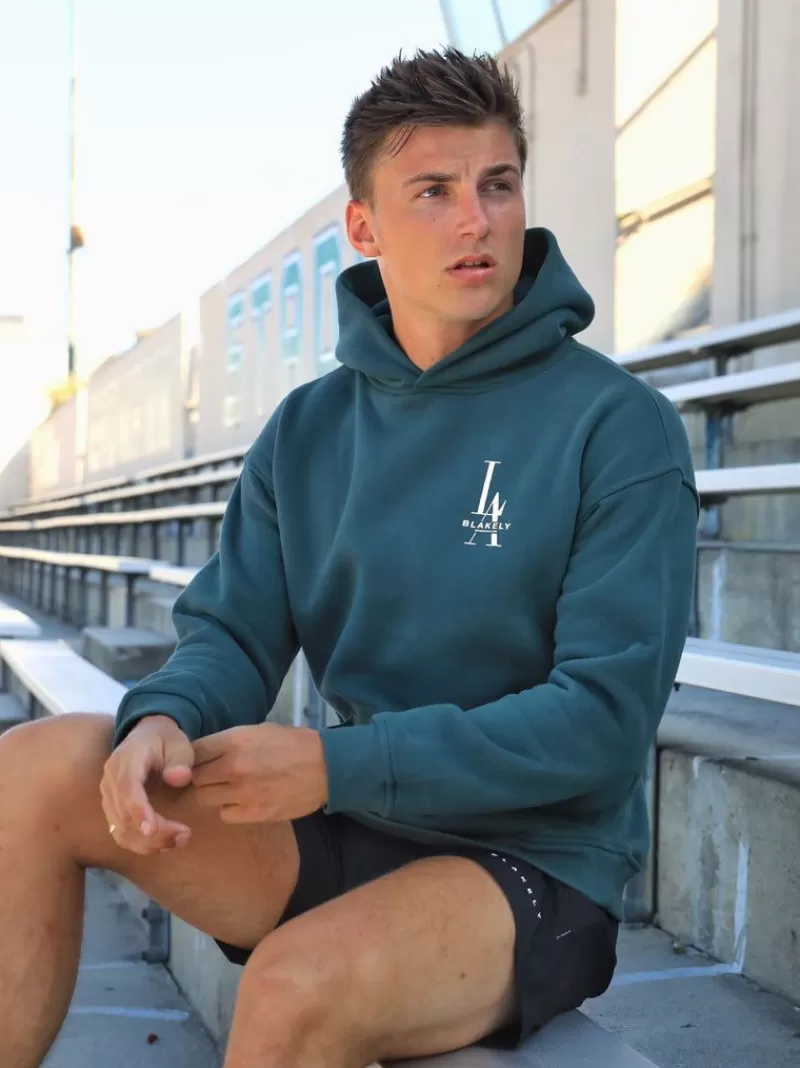 Sports Club Relaxed Hoodie*Blakely Clothing Online