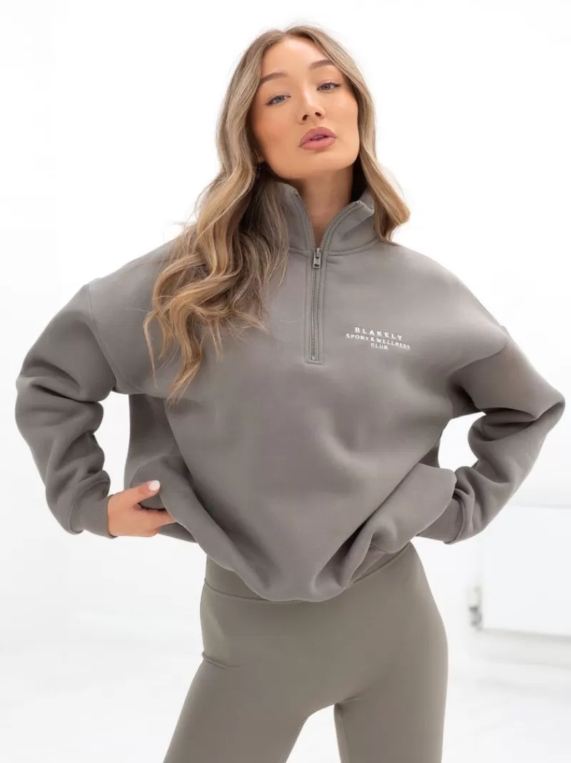 Ultimate 1/4 Zip Jumper*Blakely Clothing Flash Sale