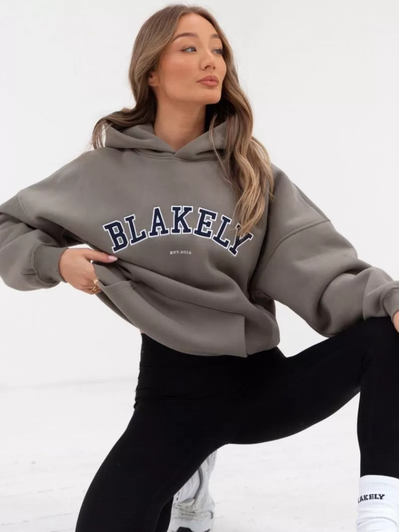 Varsity Oversized Hoodie*Blakely Clothing Hot