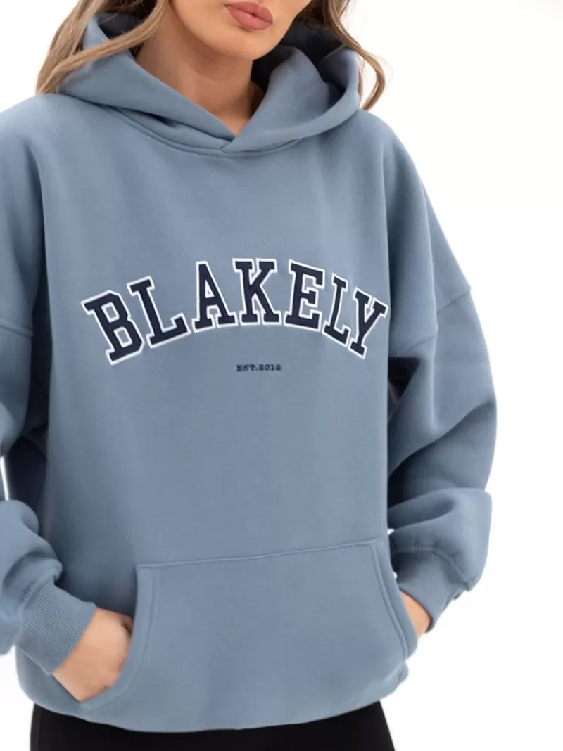 Varsity Oversized Hoodie*Blakely Clothing Online