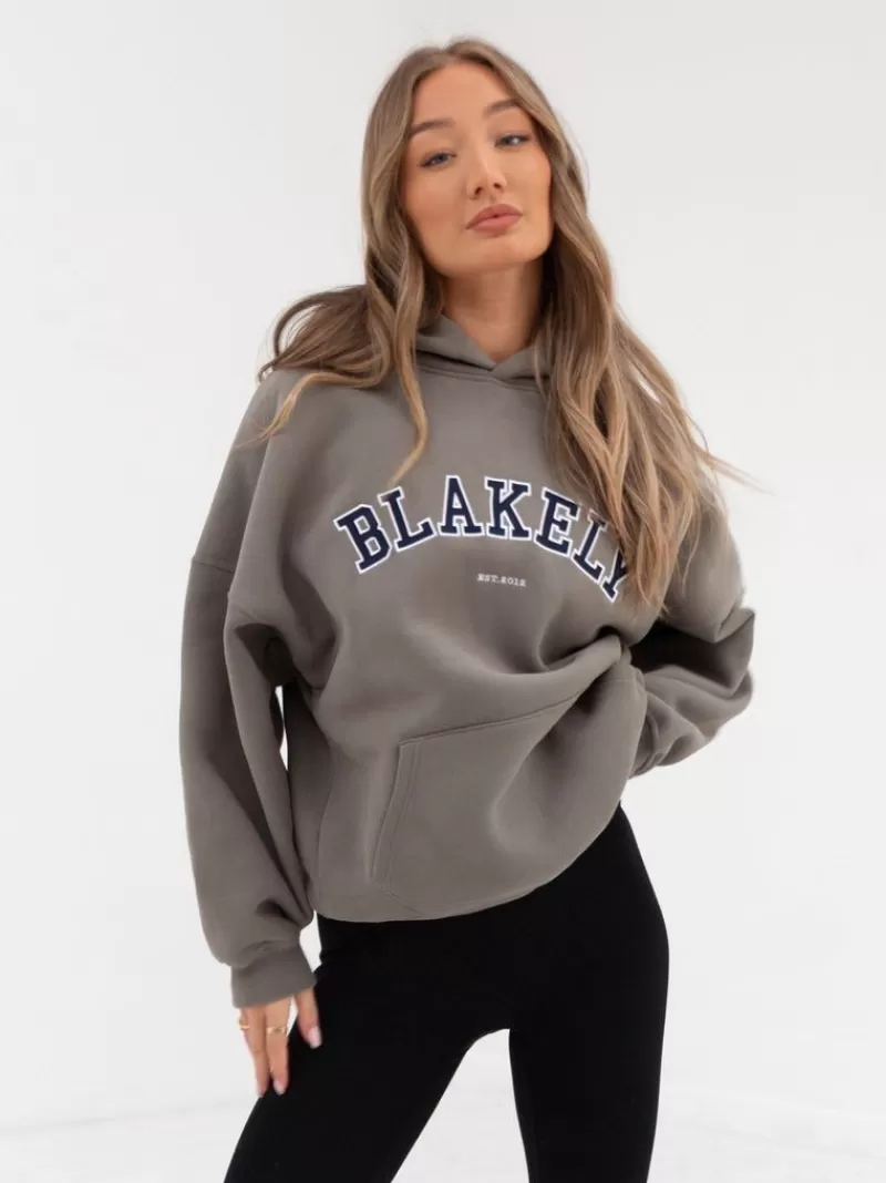 Varsity Oversized Hoodie*Blakely Clothing Hot