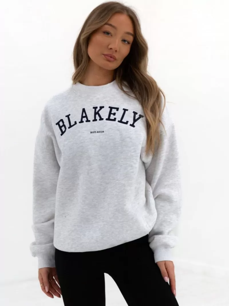 Varsity Oversized Jumper*Blakely Clothing Hot