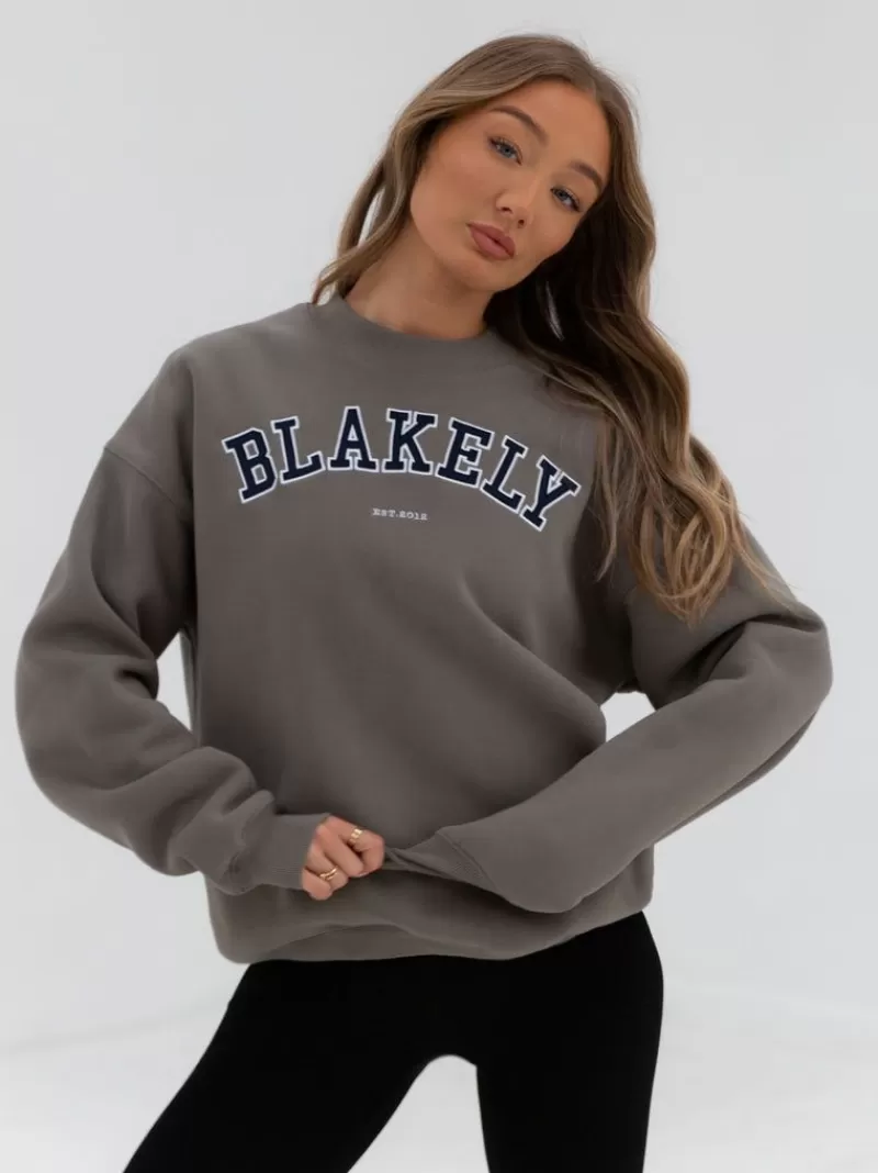 Varsity Oversized Jumper*Blakely Clothing Best