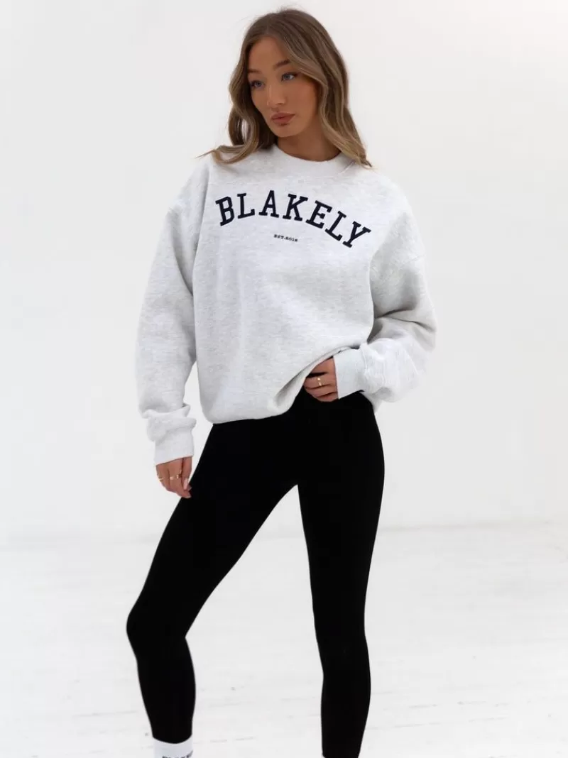 Varsity Oversized Jumper*Blakely Clothing Hot