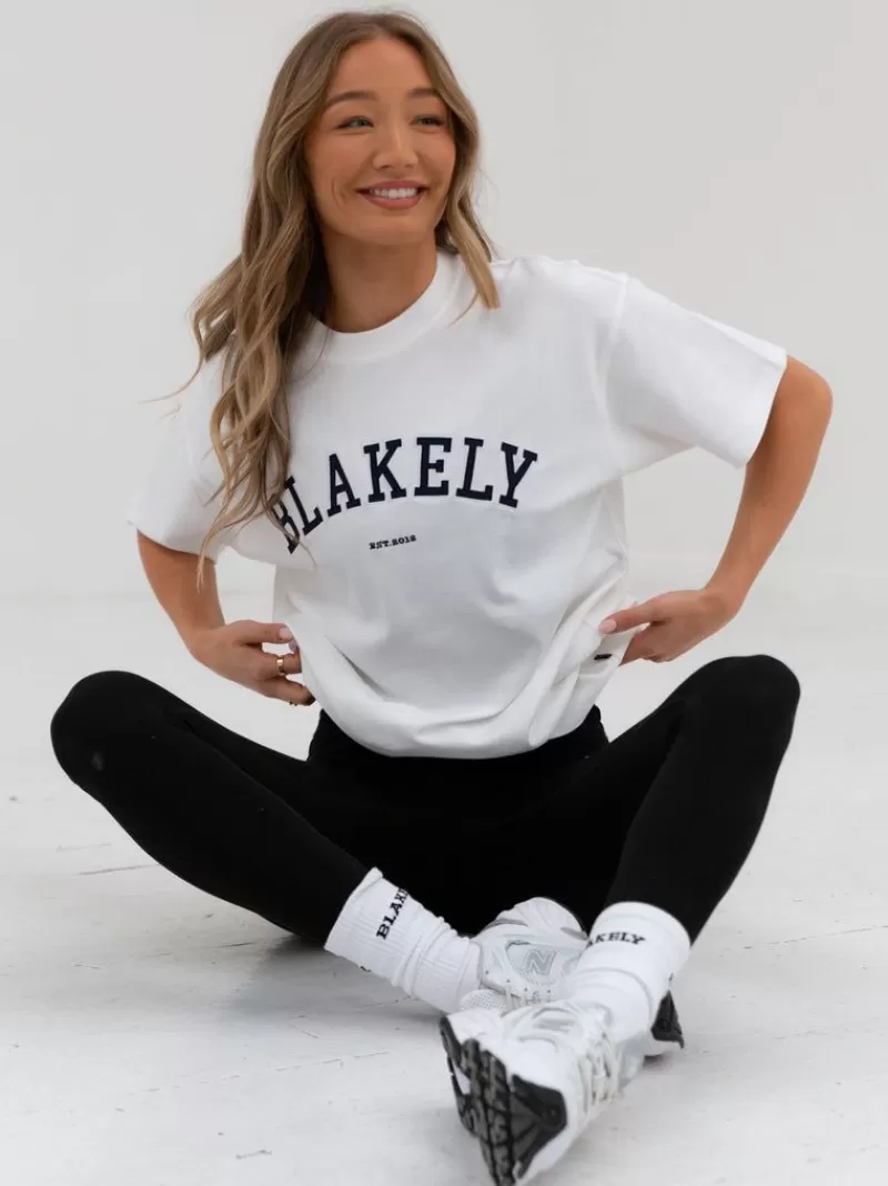 Varsity Oversized T-Shirt*Blakely Clothing New