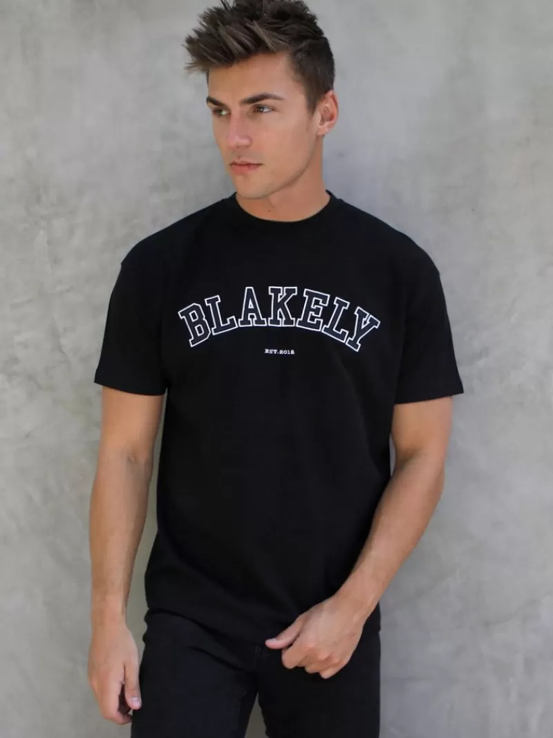 Varsity Relaxed T-Shirt*Blakely Clothing Fashion